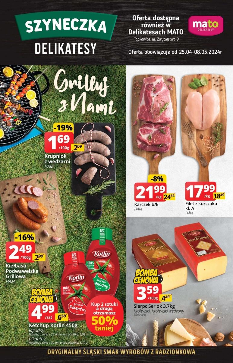 Gazetka promocyjna Szyneczka str. 1